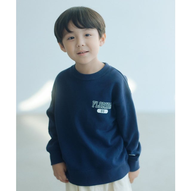 ＜Champion＞フロリダ ロゴ スウェット / キッズ 110cm-130cm （NAVY）