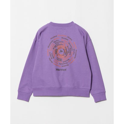 【別注】＜Marmot＞スウェット / キッズ 120cm-130cm （PURPLE）｜詳細画像