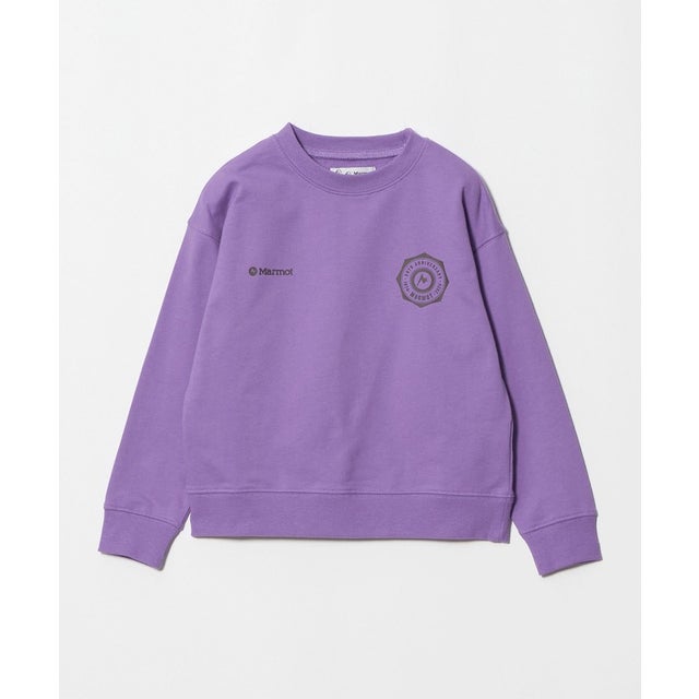 【別注】＜Marmot＞スウェット / キッズ 120cm-130cm （PURPLE）
