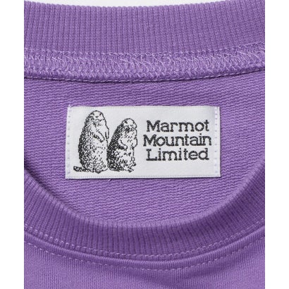 【別注】＜Marmot＞スウェット / キッズ 140cm-160cm （PURPLE）｜詳細画像