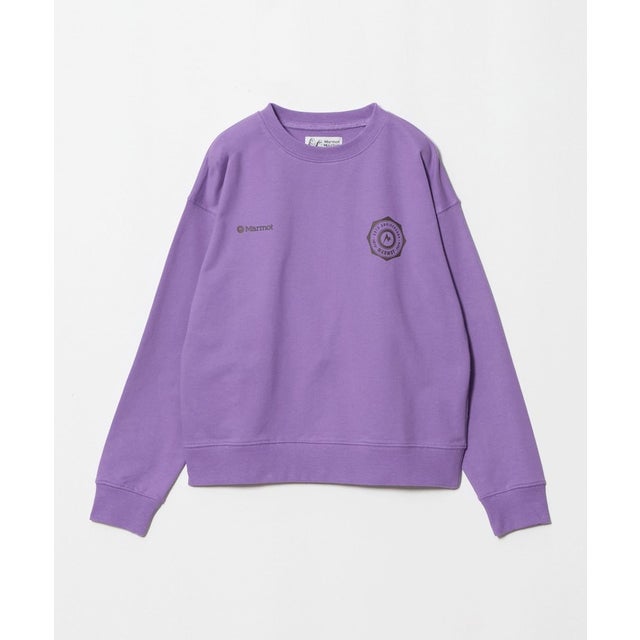 【別注】＜Marmot＞スウェット / キッズ 140cm-160cm （PURPLE）