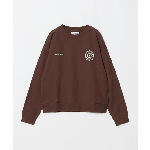 【別注】＜Marmot＞スウェット / キッズ 140cm-160cm （DK.BROWN）