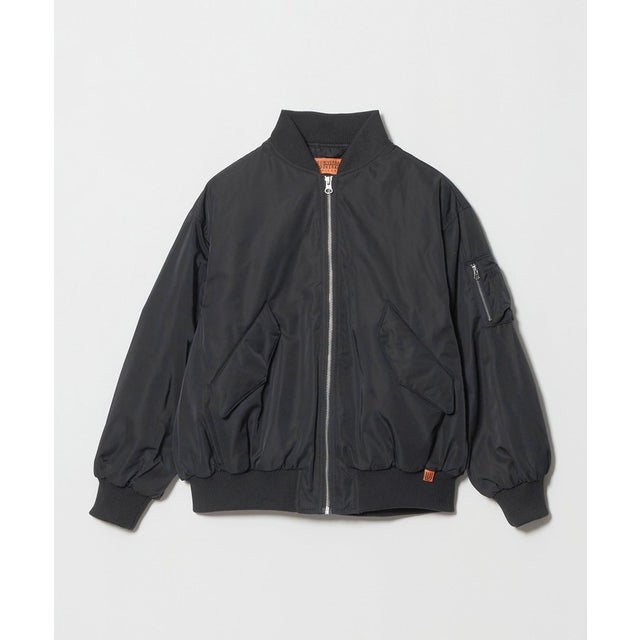 【別注】＜UNIVERSAL OVERALL＞MA-1 ブルゾン / キッズ 140cm－160cm （BLACK）
