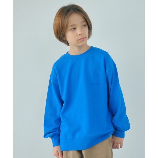 TJ EX WT LOGO SWEAT （COBALT）