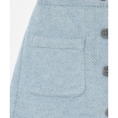 ユナイテッドアローズ グリーンレーベル リラクシング UNITED ARROWS green label relaxing ◎◆ フロントボタン ポケQLT （LT.BLUE）｜詳細画像