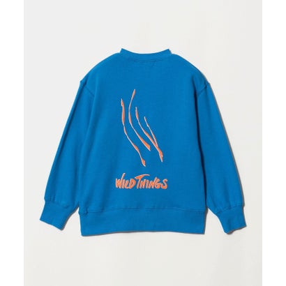TJ EX WT LOGO SWEAT （COBALT）｜詳細画像