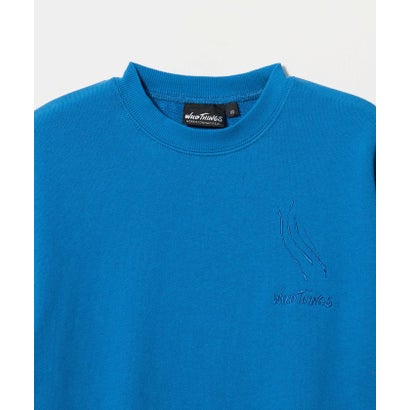 TJ EX WT LOGO SWEAT （COBALT）｜詳細画像