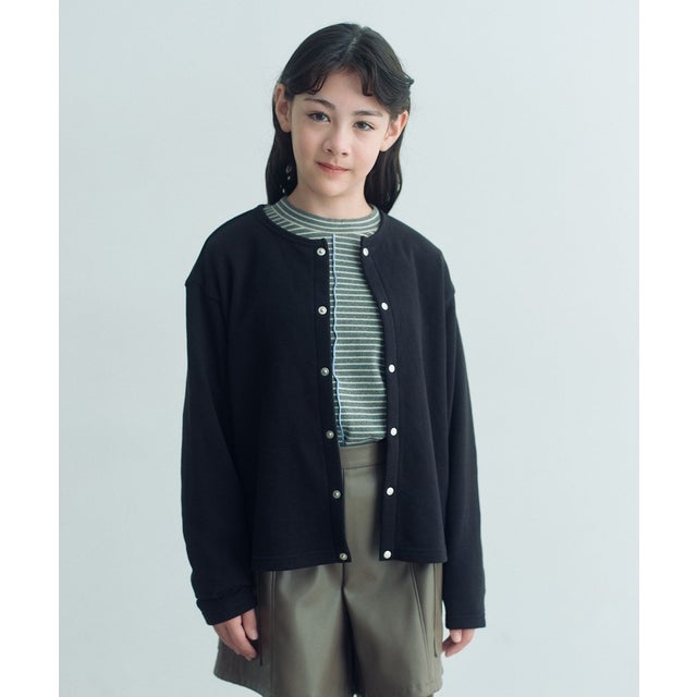 ◎◆ ウラケカーディガン （BLACK）