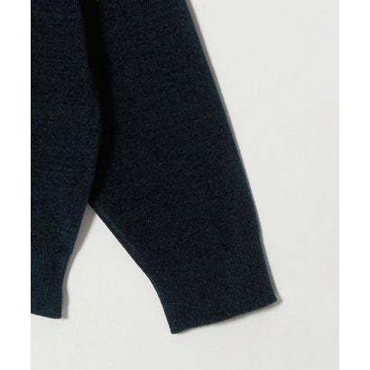 モール ポロニット カーディガン （NAVY）｜詳細画像