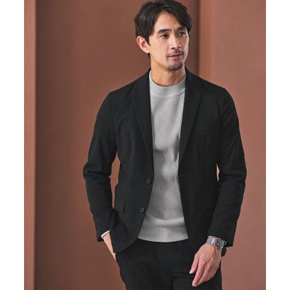 【WEB限定】JUST fit デイリー アゼ モックネック ニット （DK.BROWN）｜詳細画像