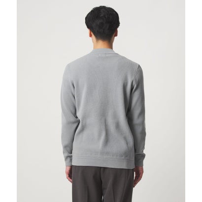 【WEB限定】JUST fit デイリー アゼ モックネック ニット （DK.BROWN）｜詳細画像