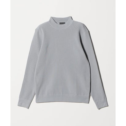 【WEB限定】JUST fit デイリー アゼ モックネック ニット （DK.BROWN）｜詳細画像