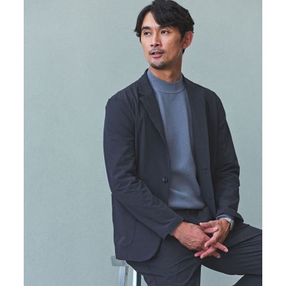 【WEB限定】JUST fit デイリー アゼ モックネック ニット （DK.BROWN）｜詳細画像