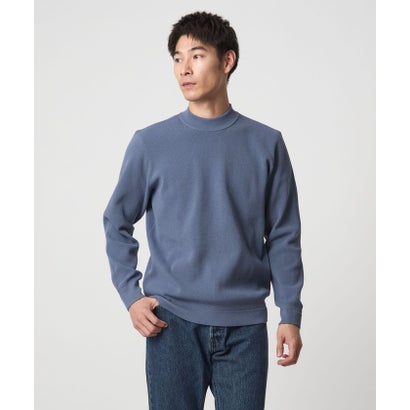 【WEB限定】JUST fit デイリー アゼ モックネック ニット （DK.BROWN）｜詳細画像