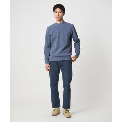 【WEB限定】JUST fit デイリー アゼ モックネック ニット （DK.BROWN）｜詳細画像