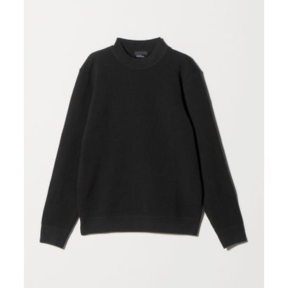 【WEB限定】JUST fit デイリー アゼ モックネック ニット （DK.BROWN）｜詳細画像