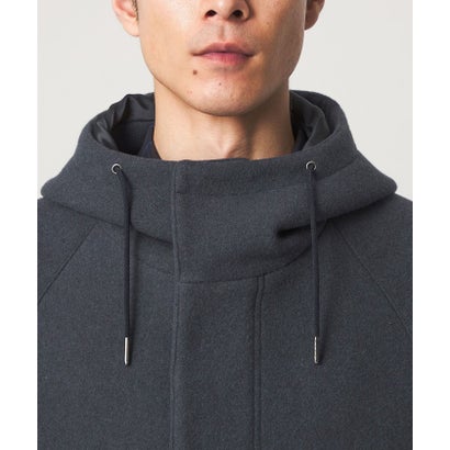 SENTDALE WOOL フード コート （NAVY）｜詳細画像
