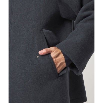 SENTDALE WOOL フード コート （NAVY）｜詳細画像