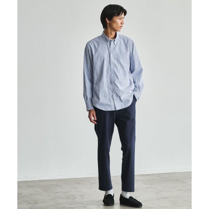 MULTI FUNCTION ピンオックス ボタンダウン 長袖シャツ -UVカット・吸水速乾・遮熱- （WHITE）｜詳細画像