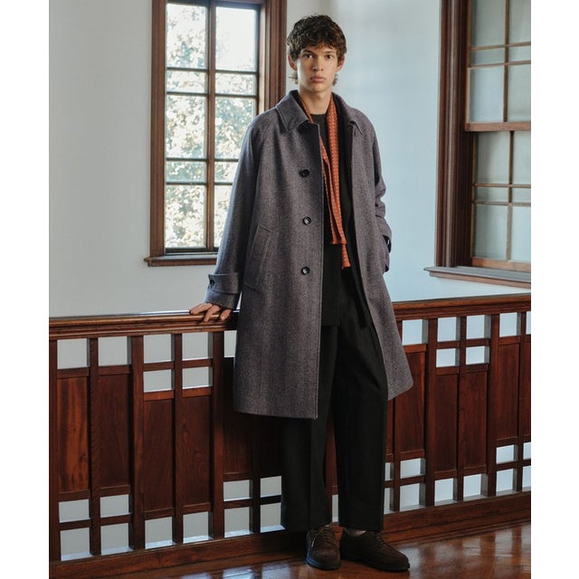 CSM F/B WL/TWEED STN （DK.GRAY）