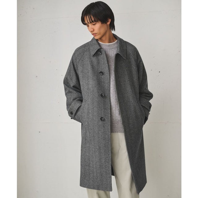 CSM F/B WL/TWEED STN （DK.GRAY）