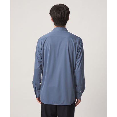 【WEB限定】JUST fit トリコット ドレープ シャツ （COBALT）｜詳細画像