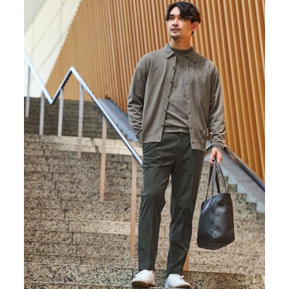 【WEB限定】JUST fit コーデュロイ 1プリーツ イージーパンツ （BLACK）｜詳細画像