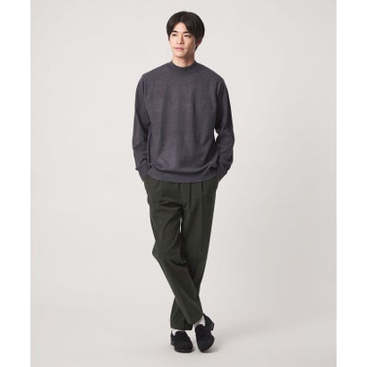 【WEB限定】JUST fit コーデュロイ 1プリーツ イージーパンツ （BLACK）｜詳細画像