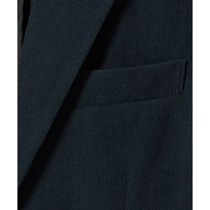 【WEB限定】JUST fit コーデュロイ ナロー セットアップ ジャケット＆パンツ （BLACK）｜詳細画像