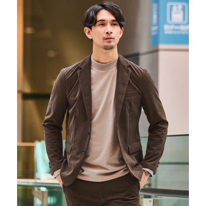 【WEB限定】JUST fit コーデュロイ ナロー セットアップ ジャケット＆パンツ （BLACK）｜詳細画像