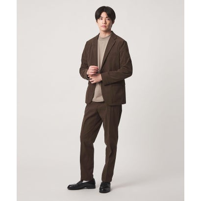【WEB限定】JUST fit コーデュロイ ナロー セットアップ ジャケット＆パンツ （BLACK）｜詳細画像