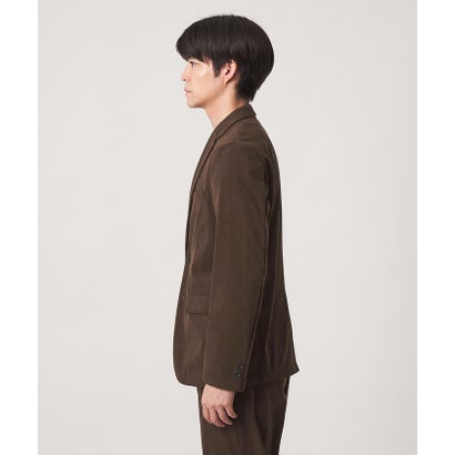 【WEB限定】JUST fit コーデュロイ ナロー セットアップ ジャケット＆パンツ （BLACK）｜詳細画像