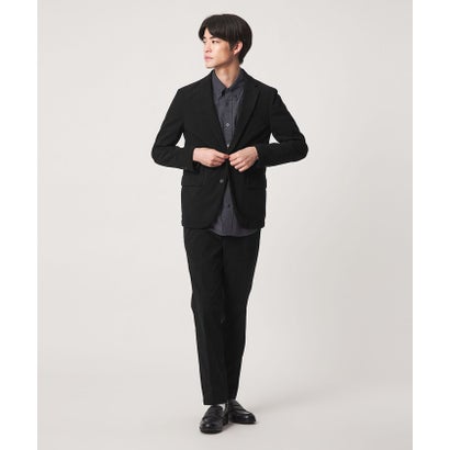 【WEB限定】JUST fit コーデュロイ ナロー セットアップ ジャケット＆パンツ （BLACK）｜詳細画像