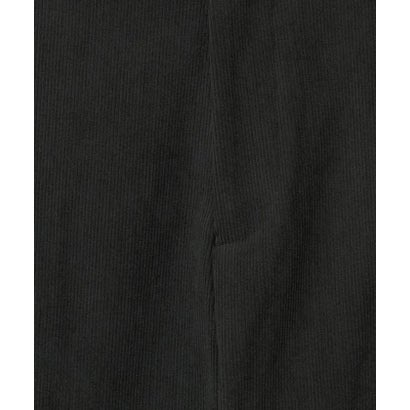 【WEB限定】JUST fit コーデュロイ ナロー セットアップ ジャケット＆パンツ （BLACK）｜詳細画像