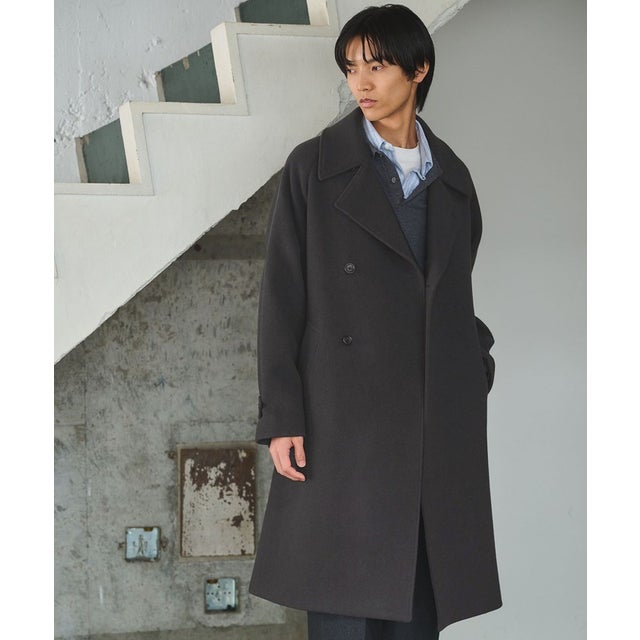 SENTDALE WOOL トレンチコート （DK.GRAY）