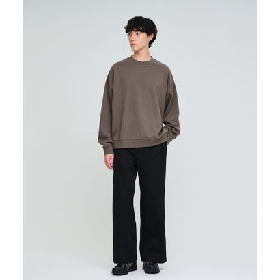 【WEB限定】バルーン ダンボール クルーネック スウェット （LT.GRAY）｜詳細画像