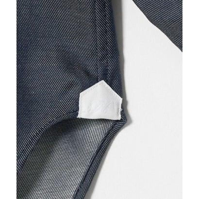 HITOYOSHI シャンブレー セミワイド ドレスシャツ （NAVY）｜詳細画像