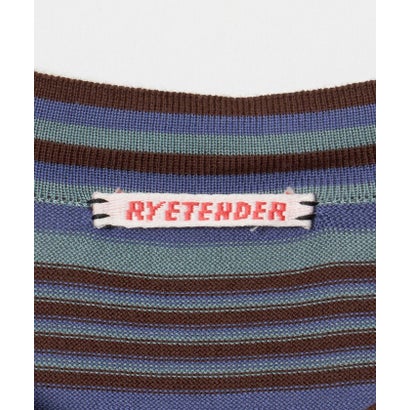 ＜RYE TENDER＞マルチボーダー Tシャツ （BEIGE）｜詳細画像