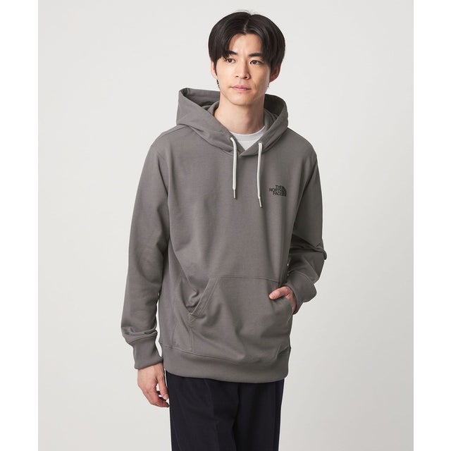 【WEB限定】＜THE NORTH FACE＞バックスクエア ロゴ フーディ パーカー （DK.GRAY）