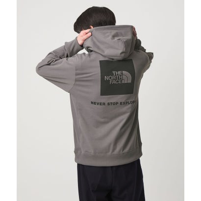 【WEB限定】＜THE NORTH FACE＞バックスクエア ロゴ フーディ パーカー （BLACK）｜詳細画像