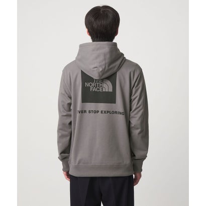 【WEB限定】＜THE NORTH FACE＞バックスクエア ロゴ フーディ パーカー （BLACK）｜詳細画像