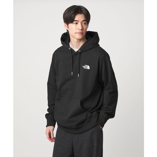 【WEB限定】＜THE NORTH FACE＞バックスクエア ロゴ フーディ パーカー （BLACK）