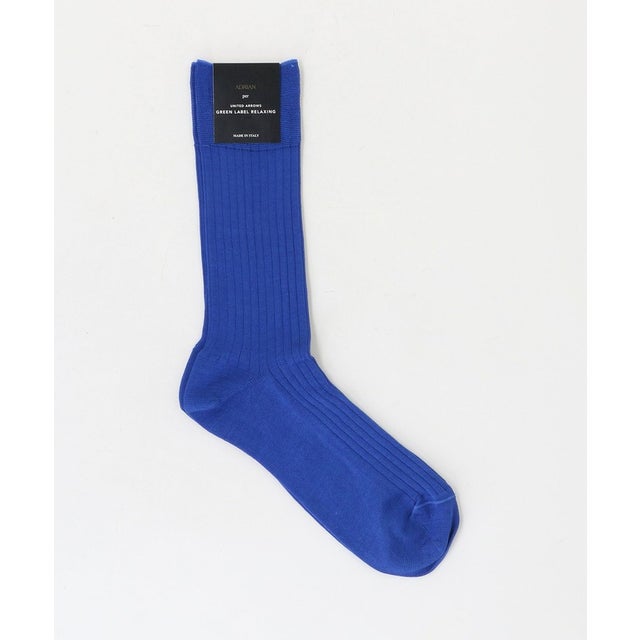 【別注】＜ADRIAN＞GLR リブ ソックス （ROYAL）