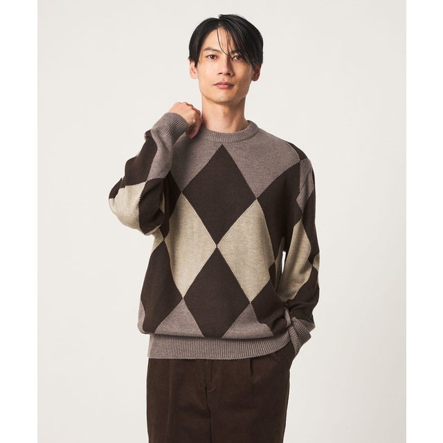 GIM ARGYLE C/N 7G （BEIGE）