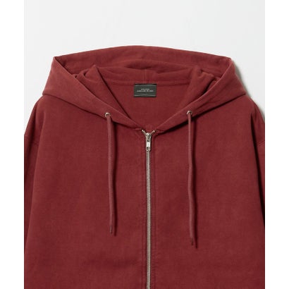 SC SNOW WASH ZIP HOODIE （RED）｜詳細画像