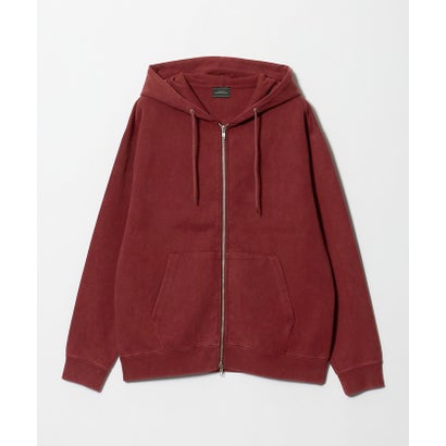 SC SNOW WASH ZIP HOODIE （RED）｜詳細画像