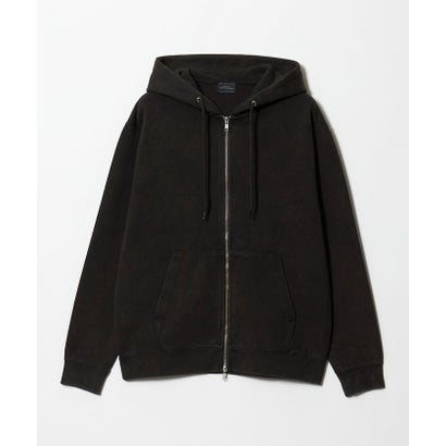 SC SNOW WASH ZIP HOODIE （BLACK）｜詳細画像