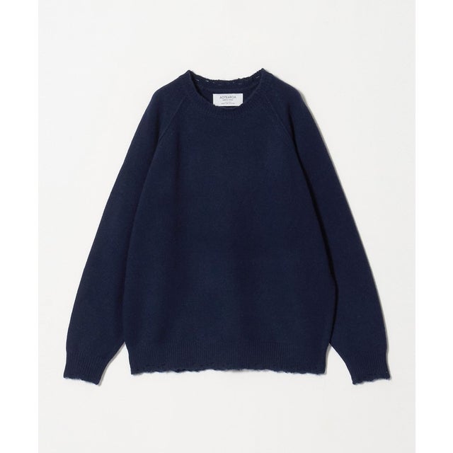 CSM ATR WOOL FRAY C/N （NAVY）
