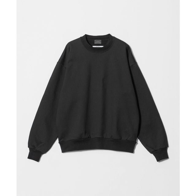 FINE BASIC ヘビー ハイゲージ クルーネック スウェット （BLACK）