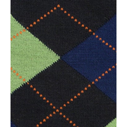 GLR AW ARGYLE SOCKS （NAVY）｜詳細画像